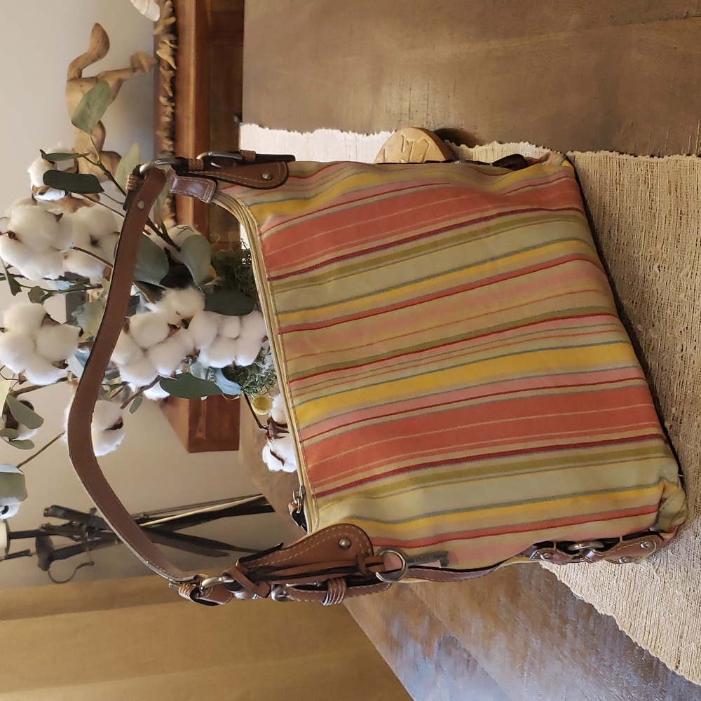 Fossil Canvas Handbag